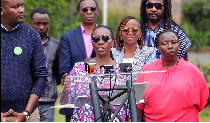 Martha Karua, People's Liberation Party (PLP) leader